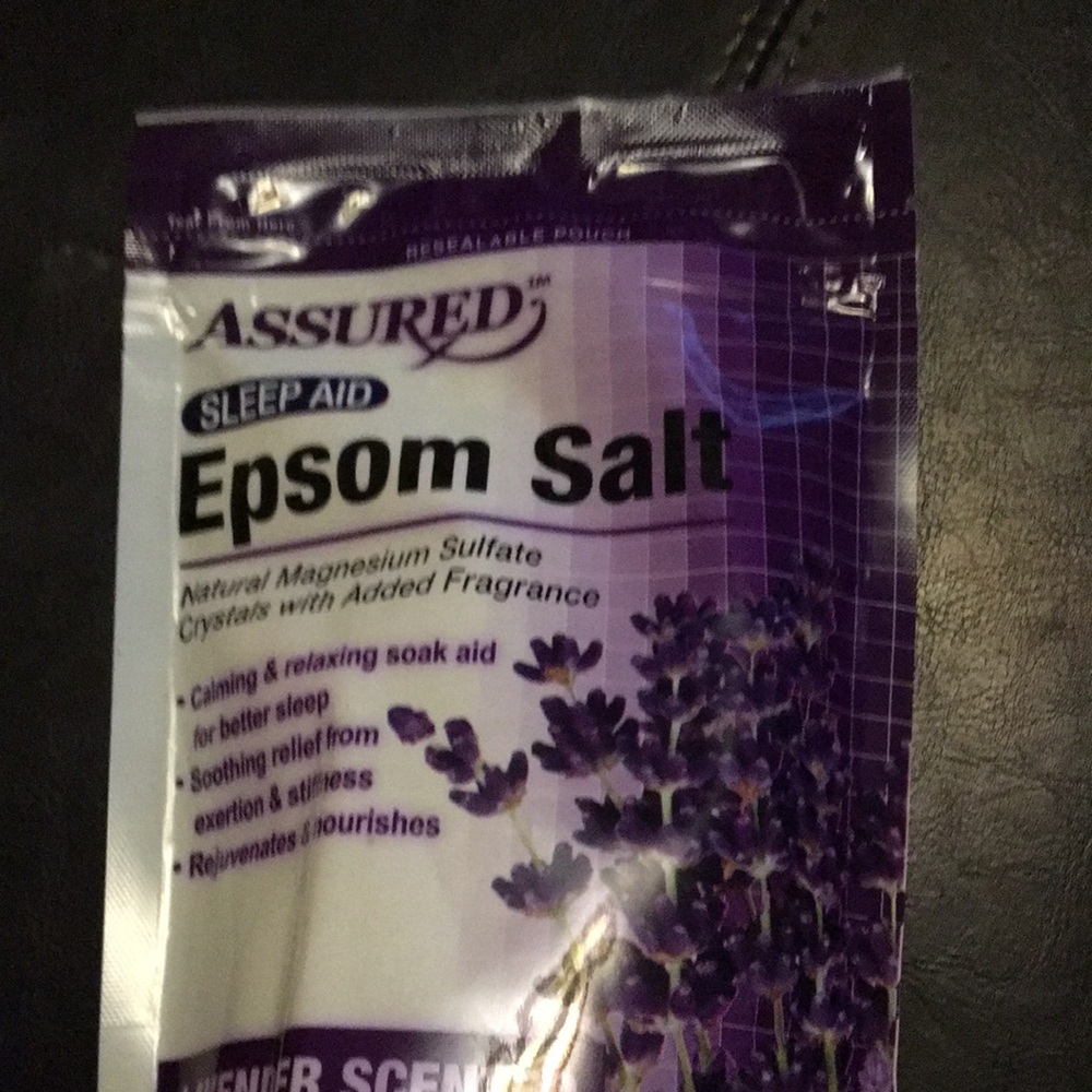 Assured lavender scent epsom salt 16 ounces